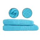 Prosop baie bumbac turcoaz 70x130cm 620g Prosop baie bumbac turcoaz 70x130cm 620g