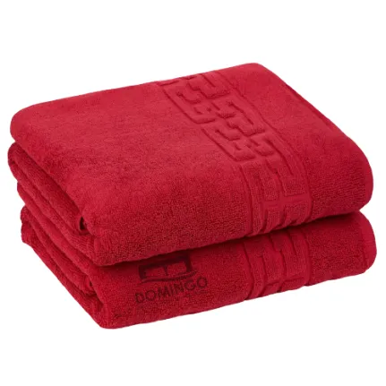 Prosop baie bumbac rosu 70x130cm 620g Prosop baie bumbac rosu 70x130cm 620g