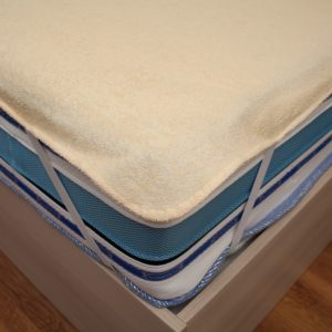 Protectie saltea impermeabila galbena 180x200 cm - imagine 1