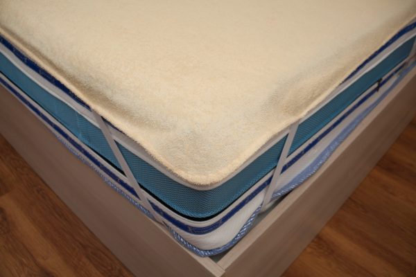 COLT-Galben-ACOPERIT-Medium Protectie saltea impermeabila galbena 180x200 cm - imagine 1