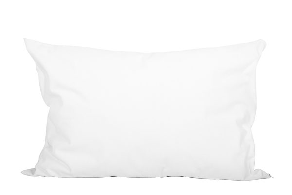 Husa impermeabila perna frotir 100% bumbac 40x40cm cu fermoar - imagine 1