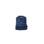 Halat de baie 100% Bumbac Bleumarin Halat de baie 100% Bumbac Bleumarin - imagine 2