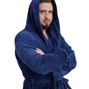 Halat de baie cocolino Bleumarin - imagine 1