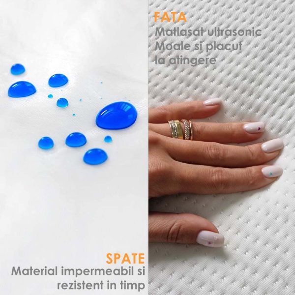 Husa-protectie-saltea-impermeabila-Pernador-matlasata-prindere-cu-elastic-p3 Protectie saltea impermeabila matlasata 90x200cm - imagine 2