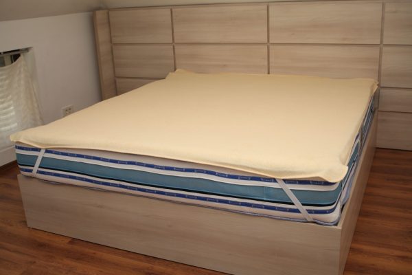 MONTAT-PAT-GalbenMedium Protectie saltea impermeabila galbena 180x200 cm - imagine 3