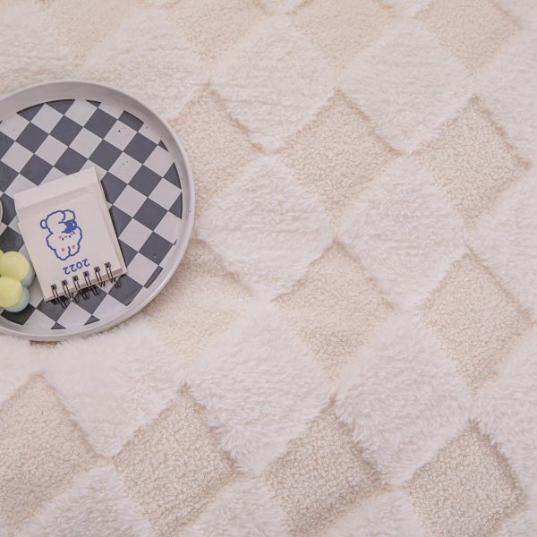 Patura Cocolino cu Blanita 200x230 Alb Crem - imagine 2