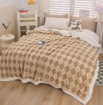 Patura Cocolino cu Blanita 200x230 Capuccino Patura Cocolino cu Blanita 200x230 Capuccino - imagine 3