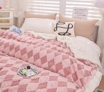 Patura Cocolino cu Blanita 200x230 Roz Patura Cocolino cu Blanita 200x230 Roz - imagine 3