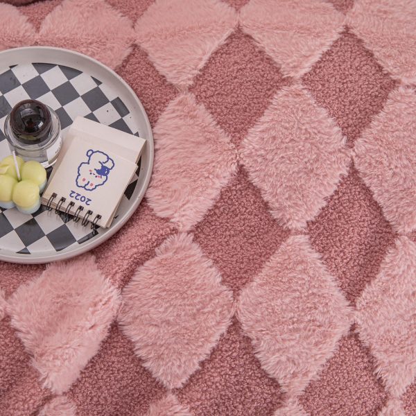 Patura Cocolino cu Blanita 200x230 Roz - imagine 2