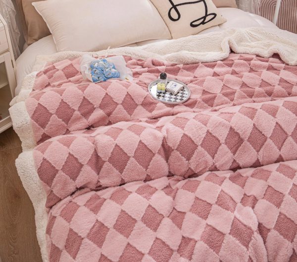 Patura Cocolino cu Blanita 200x230 Roz - imagine 1