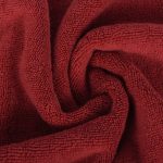 Prosop fata bumbac rosu 50x90cm 500g Prosop plaja bumbac 80x160cm 500g Rosu - imagine 1
