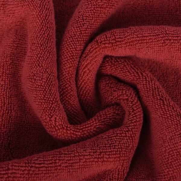 Prosoape-de-bumbac-rosii-2 Prosop plaja bumbac 80x160cm 500g Rosu - imagine 1