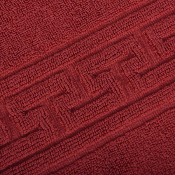 Prosoape-de-bumbac-rosii-3 Prosop plaja bumbac 80x160cm 500g Rosu - imagine 2