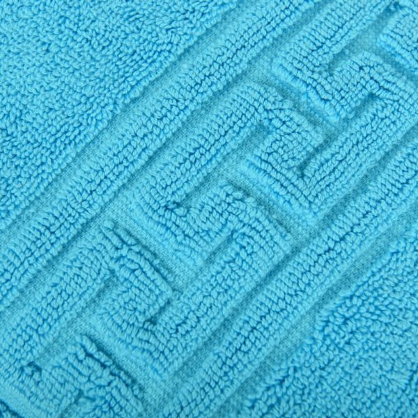 Prosoape-de-bumbac-turcoaz-4 Prosop baie bumbac turcoaz 70x130cm 620g - imagine 3