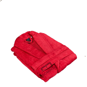 Halat de baie 100% Bumbac Rosu