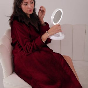 Halat de baie cocolino Bordo