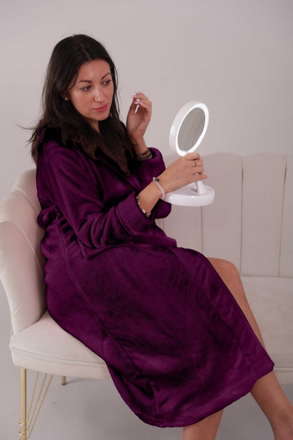 Halat de baie cocolino Mov