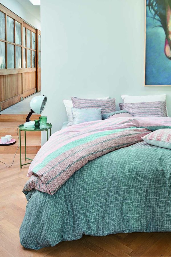 Lenjerie de Pat Bumbac Ranforce Pastel