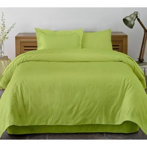 Lenjerie de Pat Bumbac Ranforce Verde Fistic