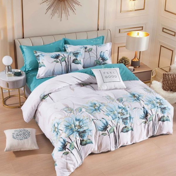 lenjerie-de-pat-finet-cu-flori-albastre Lenjerie de Pat Finet cu flori albastre
