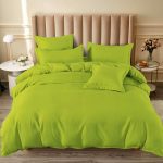Lenjerie de Pat Bumbac Ranforce Verde Fistic Lenjerie de Pat Bumbac Ranforce Verde Fistic - imagine 1
