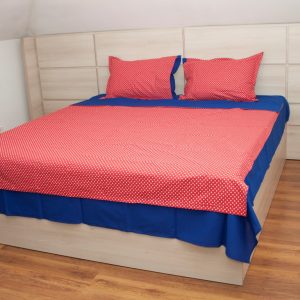 Lenjerii de Pat din Bumbac Albastru