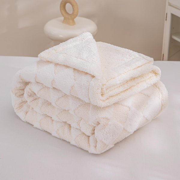 patura-cocolino-cu-blanita-200x230-alb-crem Patura Cocolino cu Blanita 200x230 Alb Crem