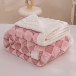 Patura Cocolino cu Blanita 200x230 Roz Patura Cocolino cu Blanita 200x230 Roz
