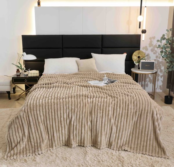 Patura Cocolino Groasa 200x230 Alb Crem