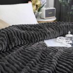 Patura Cocolino Groasa 200x230 Gri Inchis Patura Cocolino Groasa 200x230 Gri Inchis - imagine 3