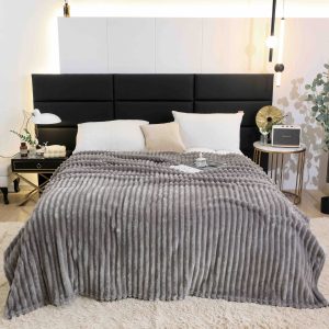 Patura Cocolino Groasa 200x230 Gri