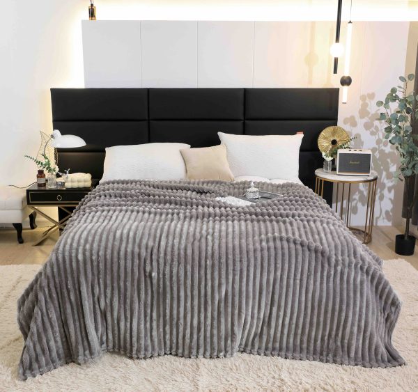 Patura Cocolino Groasa 200x230 Gri