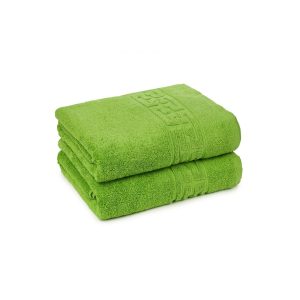 Prosop baie bumbac verde praz 70x130cm 500g Prosop baie bumbac verde praz 70x130cm 500g