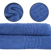 Prosop plaja bumbac albastru electric 80x160cm 500g Prosop plaja bumbac albastru electric 80x160cm 500g