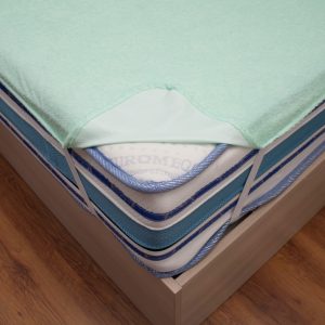 Protectie saltea impermeabila verde 180x200 cm