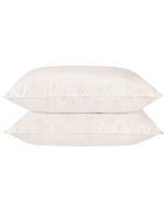 Set 2 perne puf alb cu trandafiri 50x70 cm Set 2 perne puf alb cu trandafiri 50x70 cm