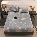 Husa cu Elastic Cocolino 180x200 cm + 2 fete de perna 50x70 cm