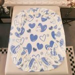 Husa cu Elastic Cocolino 180x200 cm + 2 fete de perna 50x70 cm - imagine 2