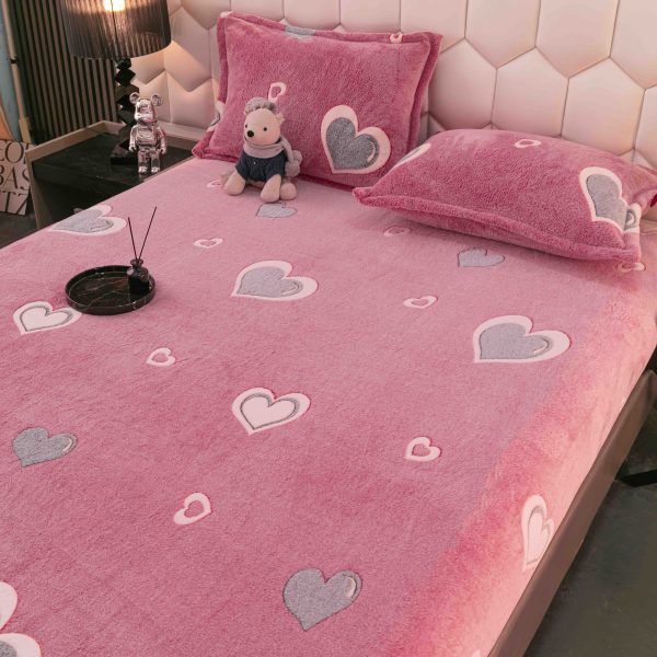 Husa cu Elastic Cocolino 180x200 cm + 2 fete de perna 50x70 cm - imagine 1