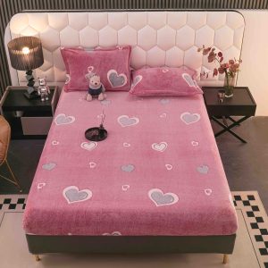 Husa cu Elastic Cocolino 180x200 cm + 2 fete de perna 50x70 cm