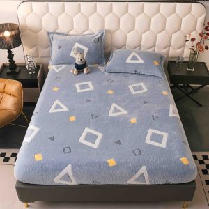 Husa cu Elastic Cocolino 180x200 cm + 2 fete de perna 50x70 cm