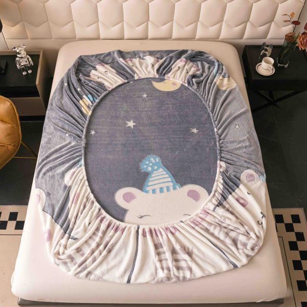 Husa cu Elastic Cocolino 180x200 cm + 2 fete de perna 50x70 cm - imagine 2