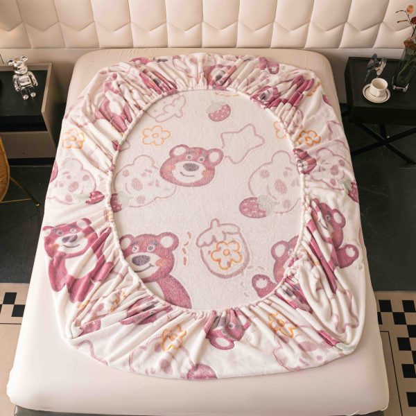 Husa cu Elastic Cocolino 180x200 cm + 2 fete de perna 50x70 cm - imagine 2