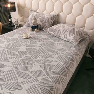 Husa cu Elastic Cocolino 180x200 cm + 2 fete de perna 50x70 cm - imagine 1