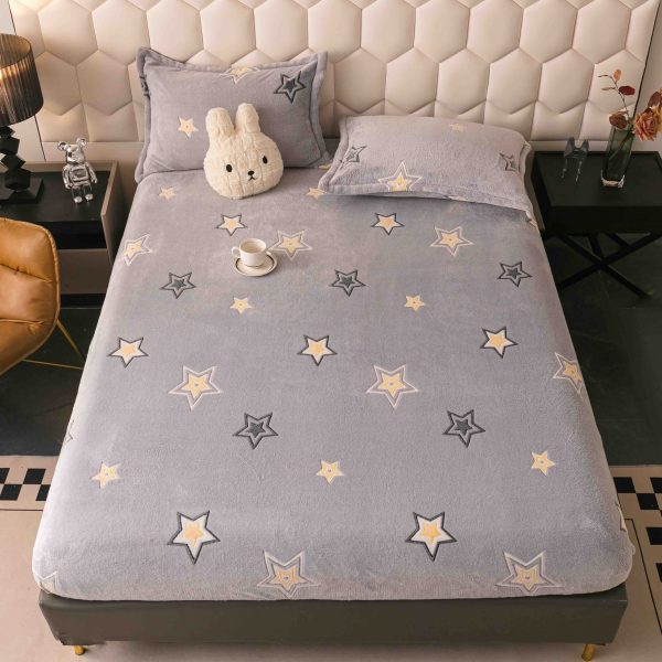 Husa cu Elastic Cocolino 180x200 cm + 2 fete de perna 50x70 cm