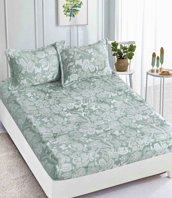 Husa cu Elastic Cocolino 180x200 cm + 2 fete de perna 50x70 cm