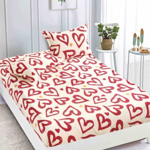 Husa cu Elastic Cocolino 180x200 cm + 2 fete de perna 50x70 cm