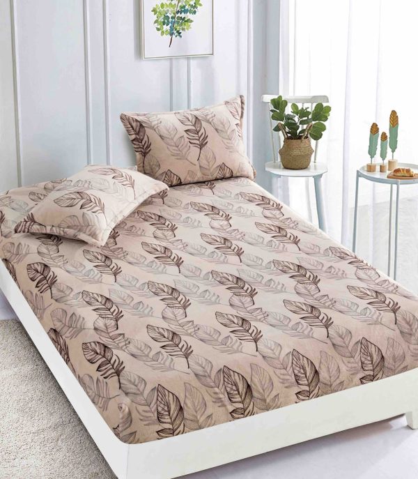 Husa cu Elastic Cocolino 180x200 cm + 2 fete de perna 50x70 cm