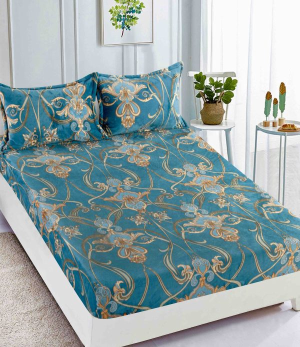 Husa cu Elastic Cocolino 180x200 cm + 2 fete de perna 50x70 cm