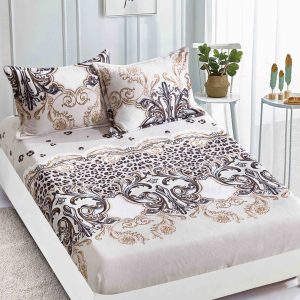 Husa cu Elastic Cocolino 180x200 cm + 2 fete de perna 50x70 cm